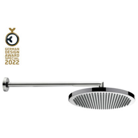 Ensemble pomme de tête et bras de douche 280mm chromé Apice - Bossini H70430I030