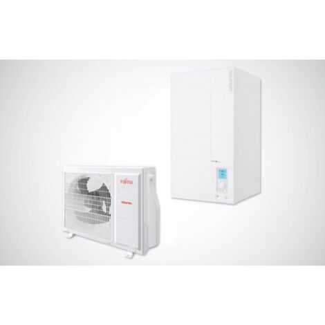 Ensemble Pompe à Chaleur Air/Eau 8kW ATLANTIC FUJITSU Alféa Extensa A.I R32 Monophasé - 526333