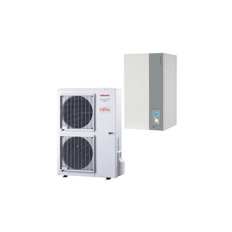 Ensemble de Pompe à Chaleur Air/Eau 16kW Atlantic fujitsu Alféa Excellia a.i Triphasé - 526304 -