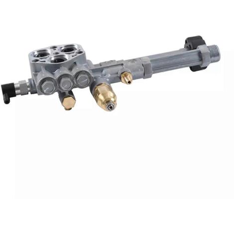 Ensemble pompe pour nettoyeur haute pression, compatible avec les modèles AR42518 et AR43061 (argenté).