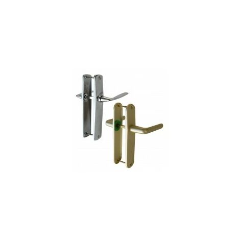 Ensemble Porte Chrome Serrure Sc