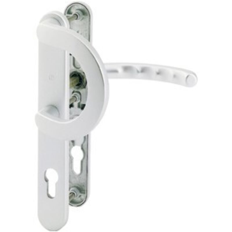 Hoppe - Ensemble porte-serrure profil, 513G/3357N/1500 F9016 8/40 PZ-92