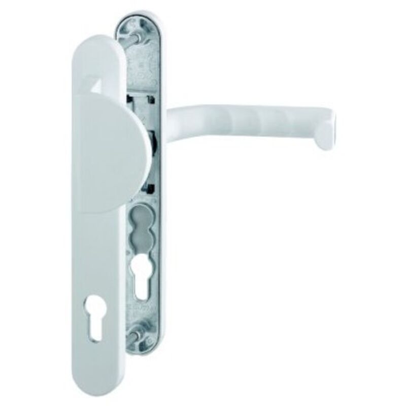 Hoppe - Ensemble porte-serrure profil, 554/3357N/1313G F9016 8/040 PZ-9