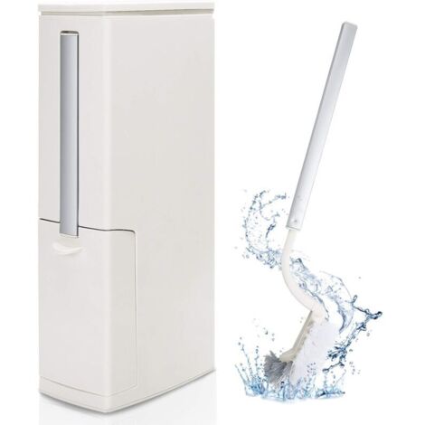 Ensemble poubelle 3 en 1 avec brosse WC et brosse intégrée - Fei Yu-AquaForge