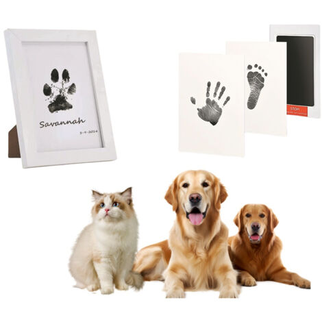 Ensemble pour empreintes de pattes de chien