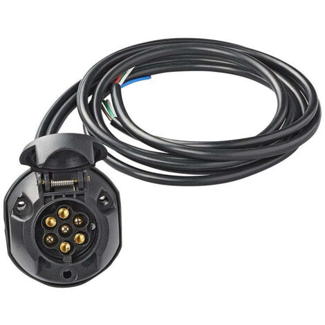 Ensemble prise precable 71 broches pvc cable 150m 8 fils