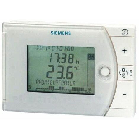 Thermostat hebdomadaire 230Vac REV24RF/SET-XA - SIEMENS : REV24RF/SET-XA