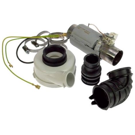 Ensemble résistance capot pompe de cyclage (480131000096, 481010518499) Lave-vaisselle KITCHENAID, IKEA, WHIRLPOOL, IGNIS, IKEA WHIRLPOOL, LADEN, BAUKNECHT