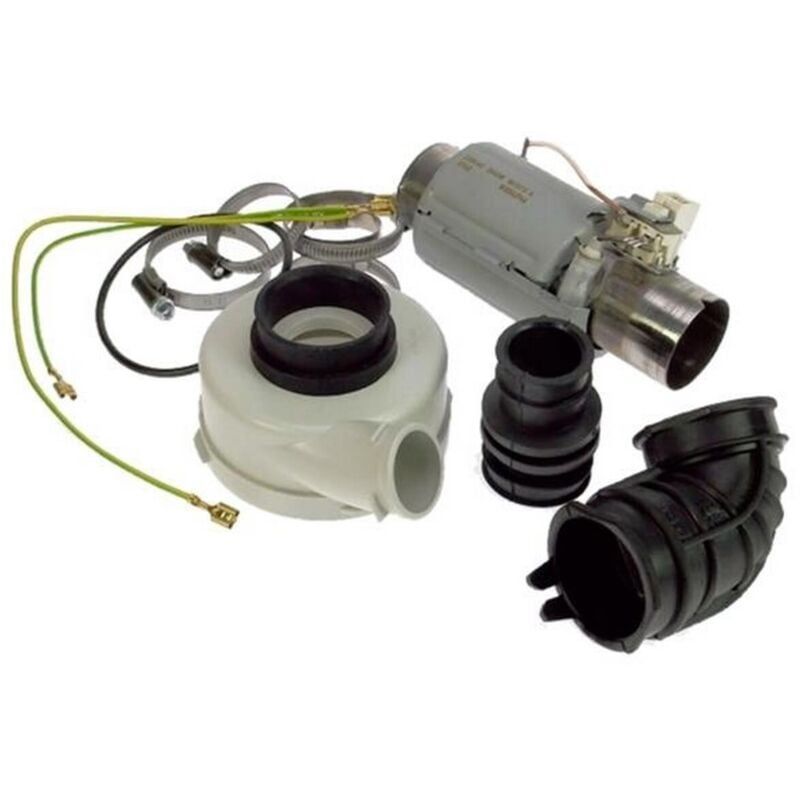 Whirlpool - Ensemble résistance capot pompe de cyclage (61265-32076) (480131000096, 481010518499) Lave-vaisselle bauknecht, ignis