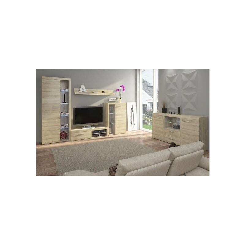 Ensemble Salon Vanillo chêne Sonoma