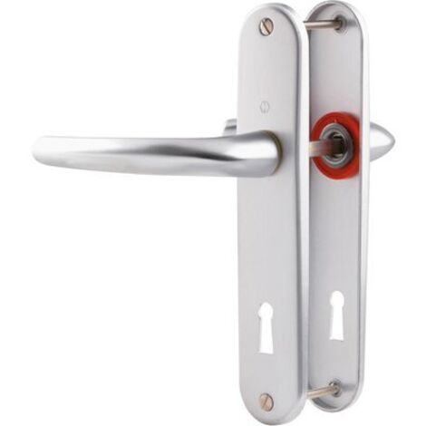 Hamburg 0700S/UD9020 Window Handle Aluminium F1/Natural, 32