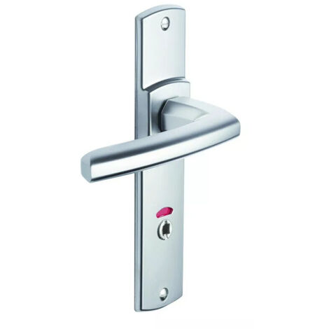 Ensemble Scult Chrome Velours Design Moderne Avec Condamnation Voyant - Assa Abloy