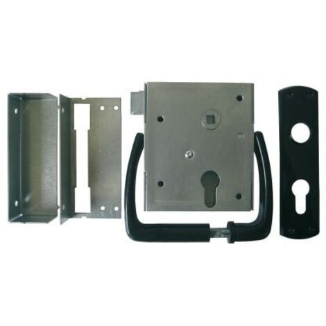 Ensemble serrure porte PZ m. Grt. u.schiessender Falle