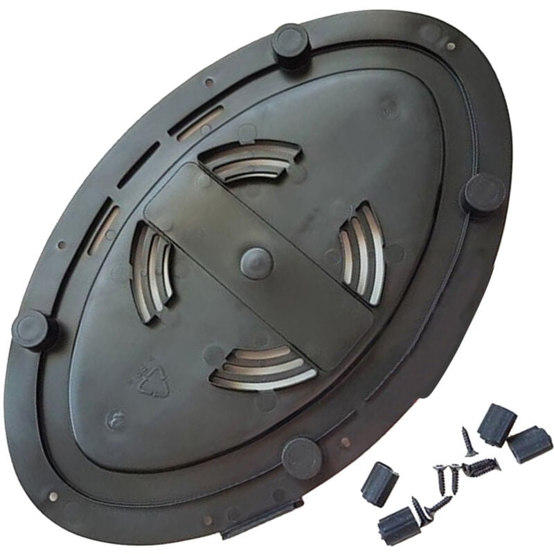 Ensemble socle + pieds + vis