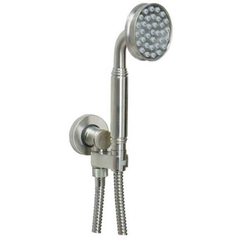 Ensemble sortie murale avec support orientable, flexible 150, douchette Liberty-Gom Chromé - Bossini C17001C030