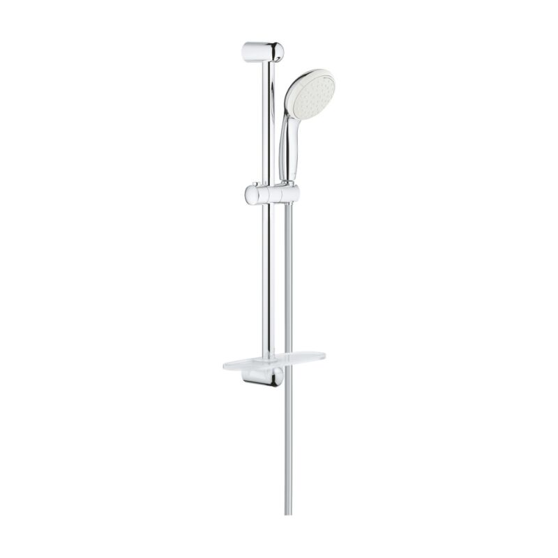 Grohe - Douchette 2 jets Tempesta 100 avec barre de douche et porte savon