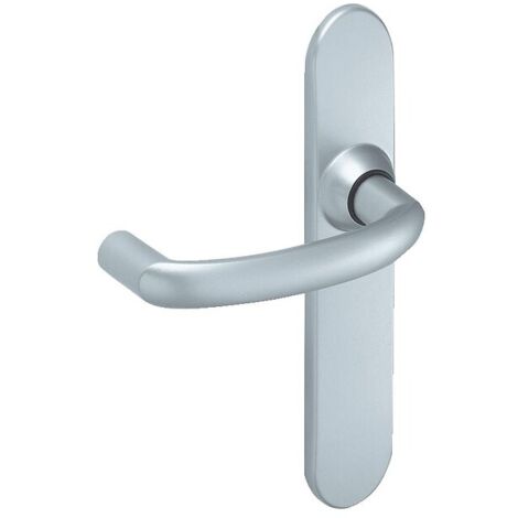 Ensemble sur grande plaque ALTO chromé velours bec-de-cane - VACHETTE