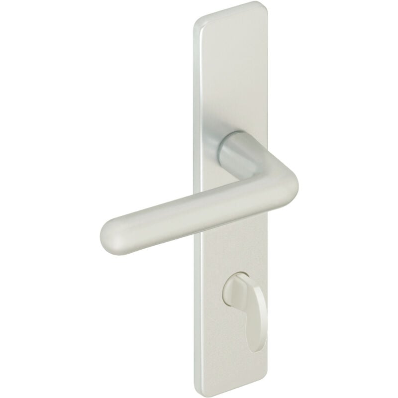 Ensemble sur plaques golf type condamnation à voyant finition argent Vachette 012086