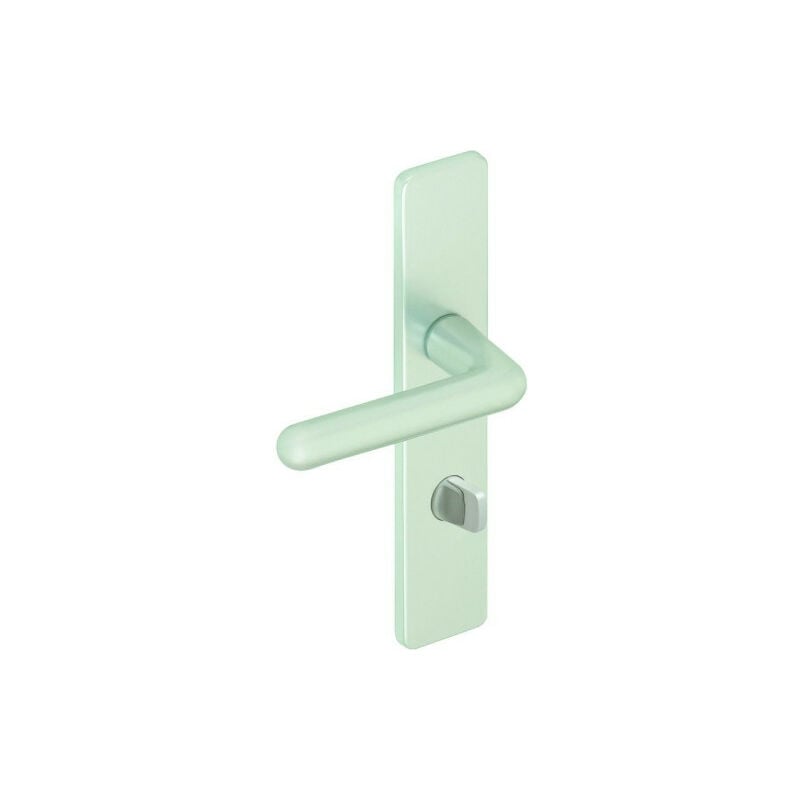 Vachette - Ensemble de poignées de porte sur plaque golf Argent Argent à condamnation