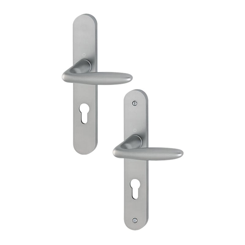 Hoppe - Garniture verona sur plaques de 39mm - Finition : Blanc RAL9016