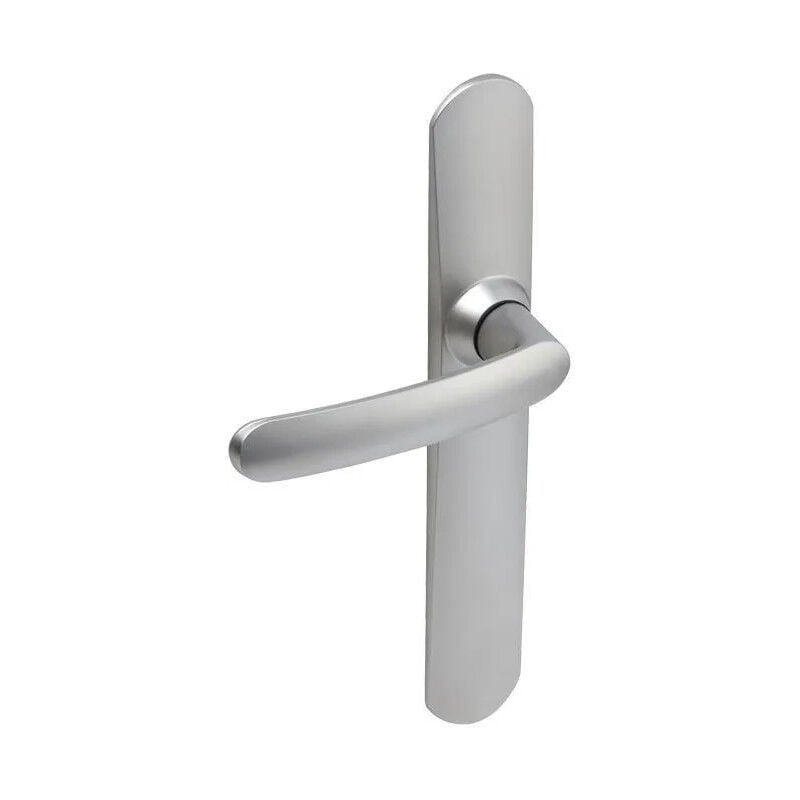 Vachette - Ensemble de poignées de porte slim EA195 Argent 195 mm 195 mm Bec de cane