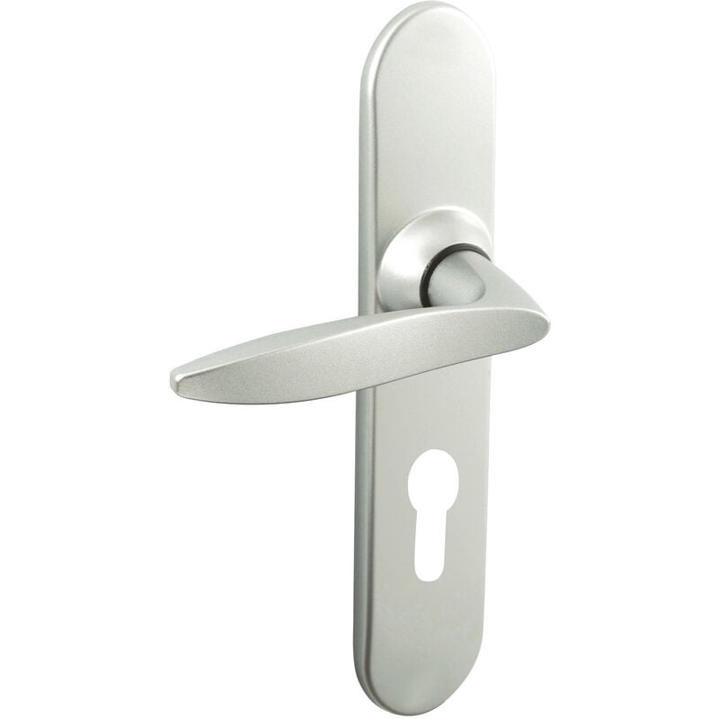 Vachette - Ensemble sur plaques twist petit model clé i finition chromé velours 069125