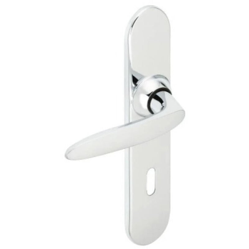 Poignée de porte intérieure - Jazz - Vachette - Gris - Clé L - 195 mm