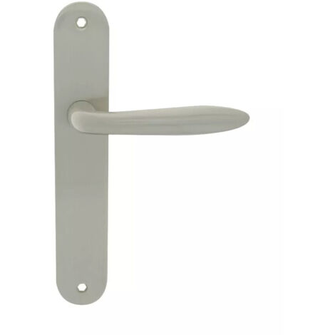 Ensemble sur plaque Egée - nickel mat - Clé L
