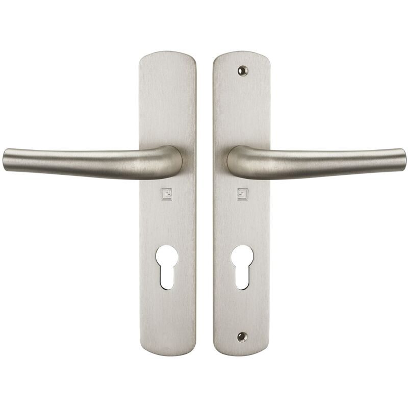 Ensemble sur plaque salome home entraxe 195mm clé i inox Heracles B-SALOME-04