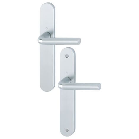 Ensemble ARLES type bec de cane finition inox - HOPPE - 587216