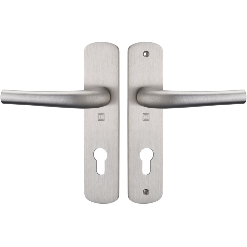 Heracles - Ensemble sur plaques salome home entraxe 165mm clé i F9 inox B-SALOME-34