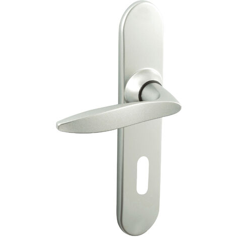 Ensemble sur plaques TWIST petit model clé L finition chromé velours - VACHETTE - 069127