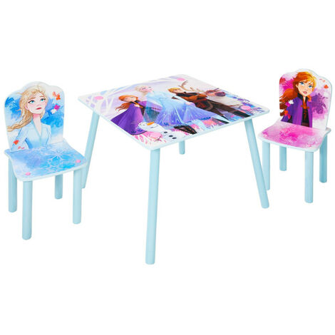 Ensemble table et 2 chaises La Reine des Neiges 2 Disney