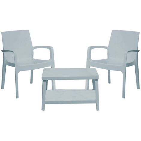 ENSEMBLE TABLE ET CHAISES EXTÉRIEUR BALCONY