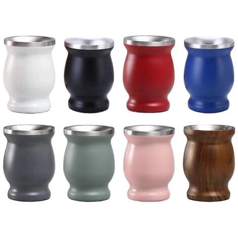 Ensemble tasse à thé pour tasse à paille isotherme rose