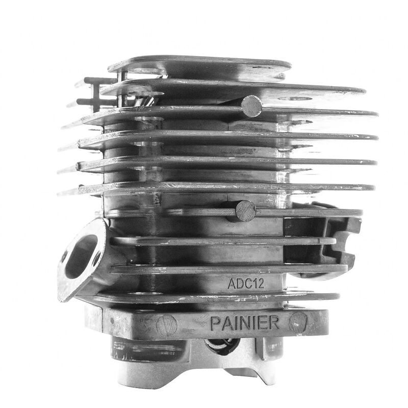 Boudech - Ensemble thermique pour tronçonneuse 52Cc - Cylindre complet + piston de remplacement pour les moteurs 2 temps 52Cc