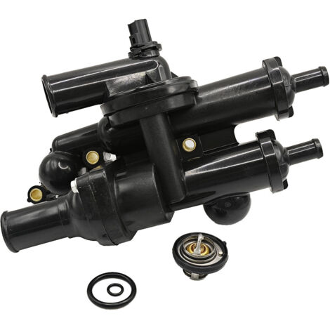 Ensemble thermostat 68003582AB, compatible avec Jeep, Chrysler, Dodge et Journey, contrôle la température du liquide de refroidissement du moteur et empêche la surchauffe.
