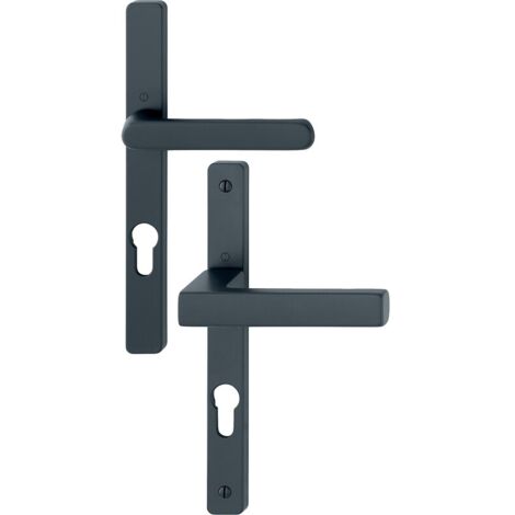 Ensemble TOULON Noir Plaques étroites C7 ou 8mm-Carré de 7