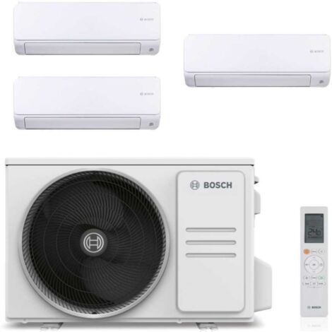 Ensemble tri-split Climate 5000 M 79/3 E - CL6001i - 7,9 kW - Bosch