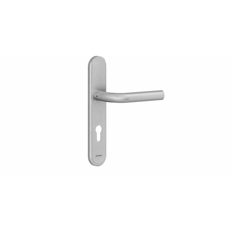 Bezault Sas - Ensemble Vercy AH200 Béquille 471L sur plaque Clé i bezault entraxe 195 C7 inox brossé - 204784