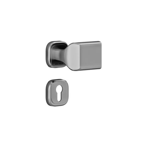 Ensemble VERCY Béquille palière droite - ASSA ABLOY BEZAULT Argent   Droite