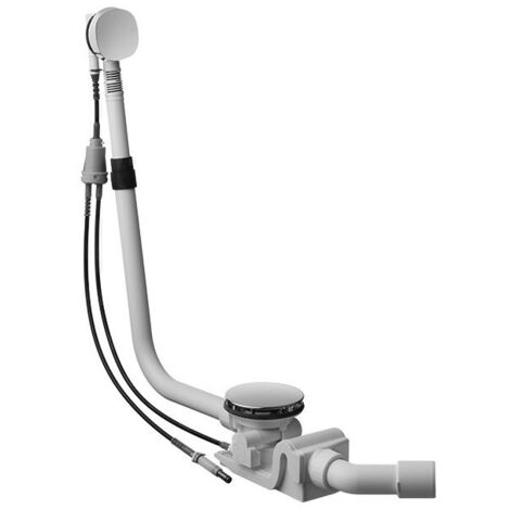 Ensemble vidage / trop-plein QUADROVAL pour Douche & Bain chromée