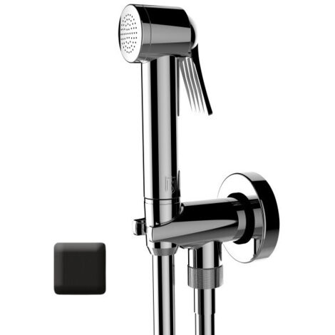 Ensemble WC avec flexible et douchette Noir mat APICE - BOSSINI CE4002B073