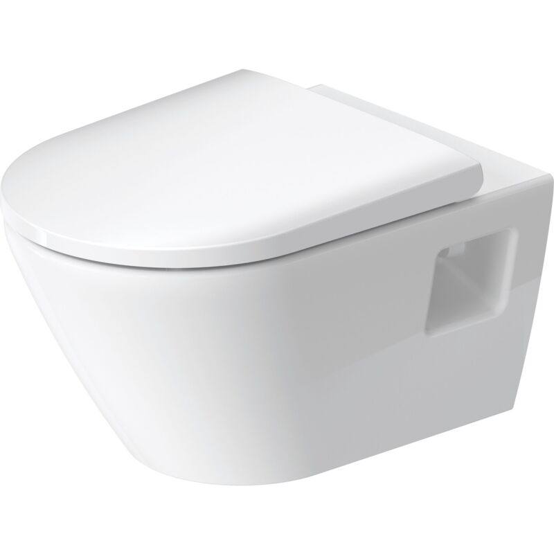 D-Neo - wc suspendu avec abattant SoftClose, Rimless, blanc 45780900A1 - Duravit