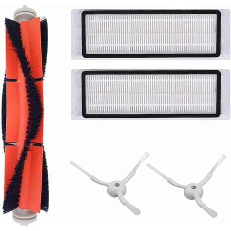 Ensembles d'accessoires pour Aspirateurs, Accessoires de Rechange pour XIAOMI MI Robot Roborock S50 S51 S55 S5 Xiaowa Mi Mijia E25 C10 Aspirateur