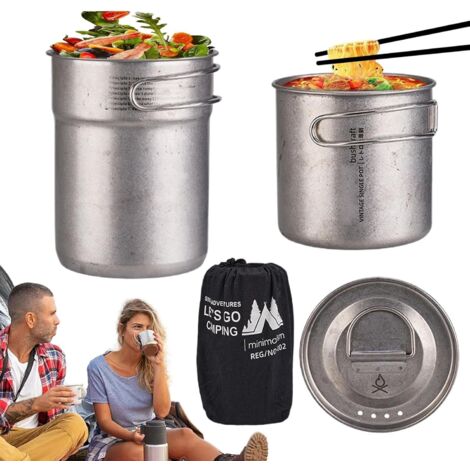 Ensembles de Batterie de Cuisine pour Camping Batterie de