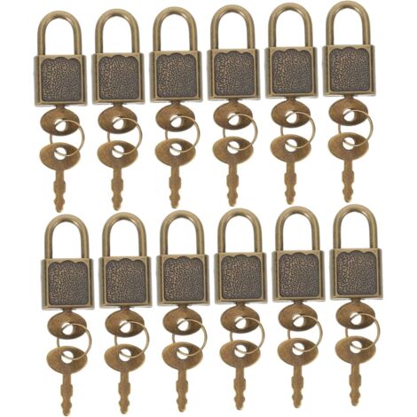 ensembles de cadenas de coffre antiques de pirate mini