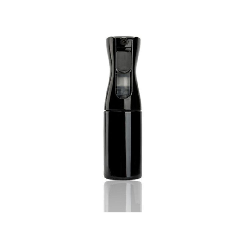 3 pièces 300 ml vaporisateur continu noir maquillage désinfection sous-embouteillage haute pression coiffure alcool arrosoir
