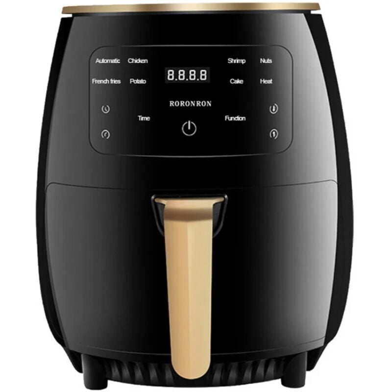 4.5L Intelligent Touch Friteuse à Air Domestique sans Fumée 1200w Four électrique eu Plug