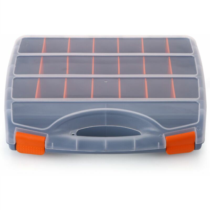 Ensoleille - Boîte à outils Portable en plastique boîte à outils boîte de pièces boîte de rangement de vis boîte de composants électroniques boîte de